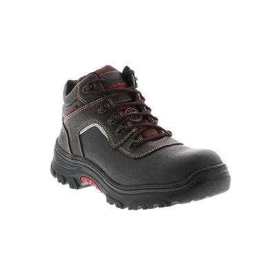 77144-BRN Men's Skechers Work Relaxed Fit Burgin Sosder Comp Toe Boot Brown