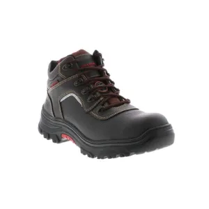 77144-BRN Men's Skechers Work Relaxed Fit Burgin Sosder Comp Toe Boot Brown
