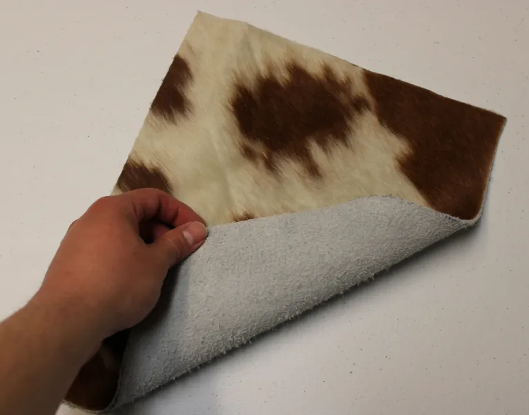 Assorted Hair-on Cowhide Pre Cut Pieces | 11"x9" & 12''x12'' inch Precuts Sheets for Crafts
