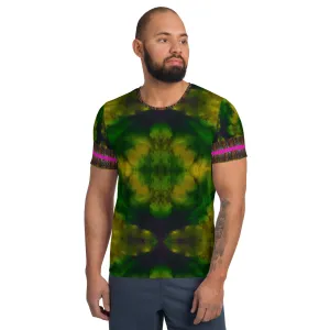 Athletic T-Shirt (His/Virilis)(Tree Link Stripe) RJSTH@Fabric#7 RJSTHS2021 RJS