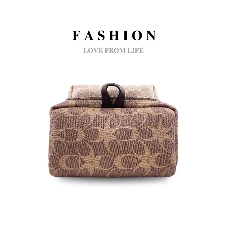 Backpack Bag for Women Fashion Girl Bags Leather Backpacks Luxury Designer Printing Bagpack Cute Travel Bags