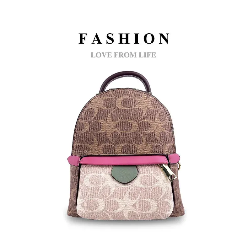 Backpack Bag for Women Fashion Girl Bags Leather Backpacks Luxury Designer Printing Bagpack Cute Travel Bags