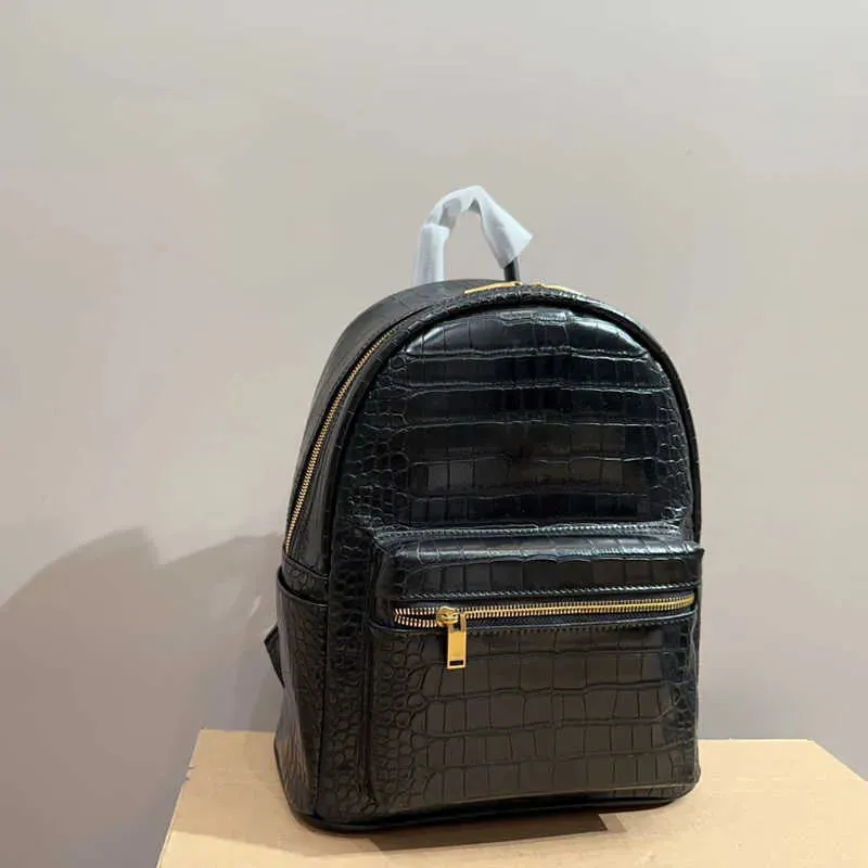 backpack books laptop bag denim designer backpacks women girl schoolbag Vintage Yprint Back Pack Street Mens bookbag 231220