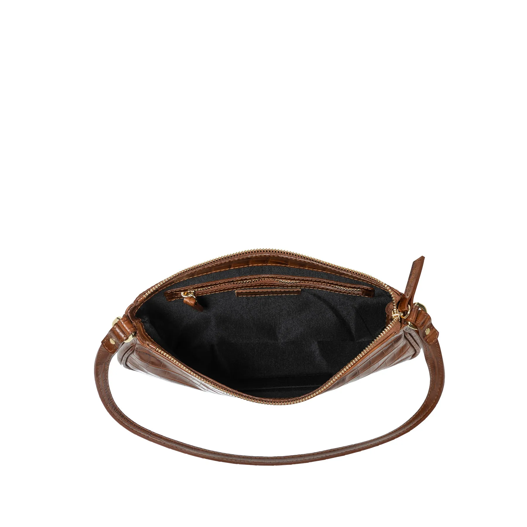 Baguette (Saddle Croc-Embossed)