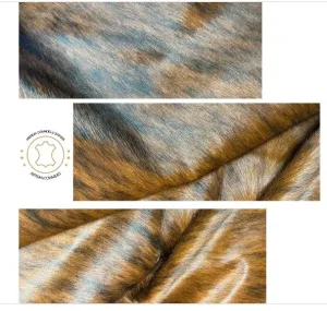Brindle Cowhide PRE CUT Pieces | 12"x12", 12"x18", 12"x24" Precuts Sheets