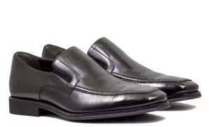 Bruno Magli Mens Black Dress Leather Slip-on Raging