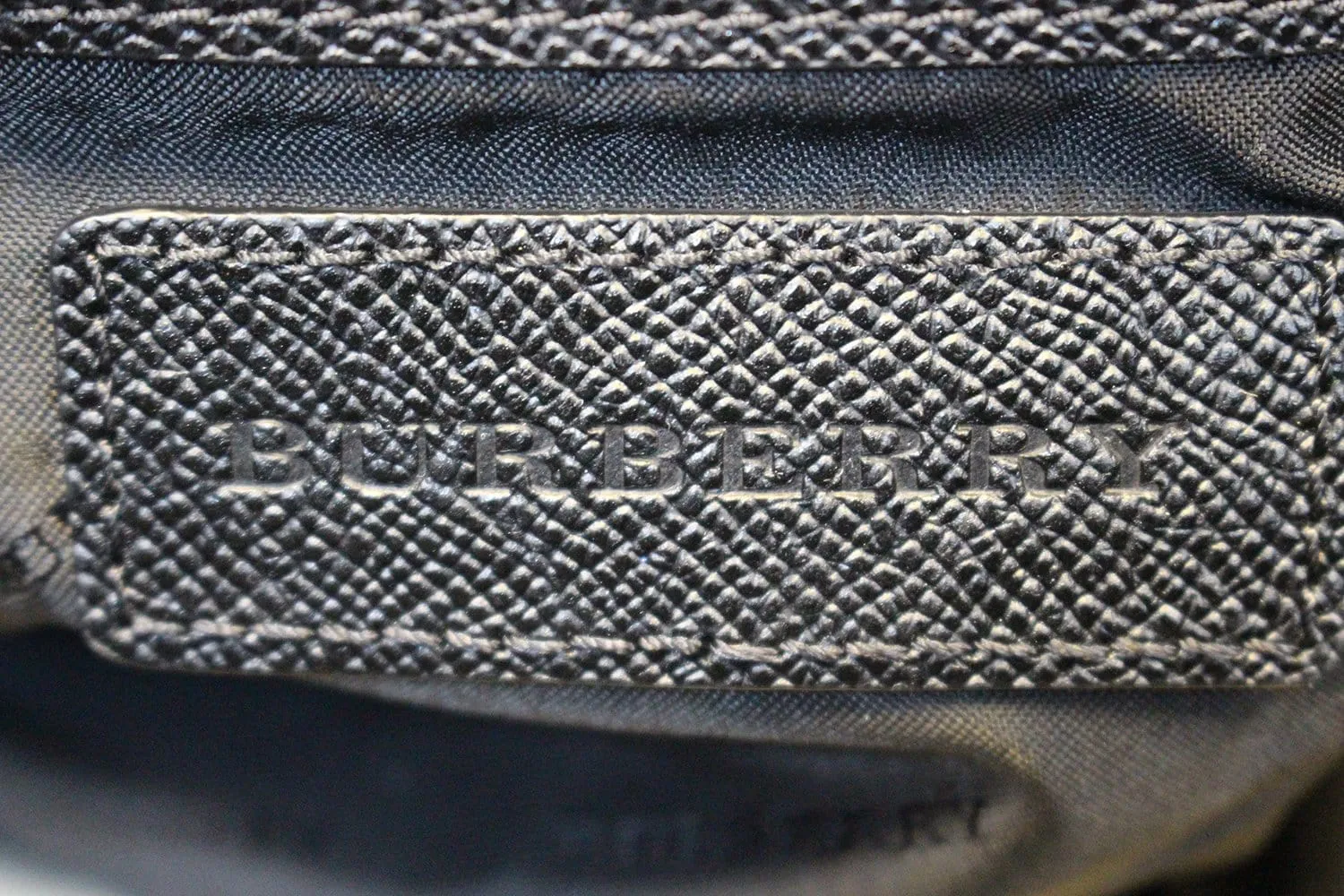 BURBERRY Graceford Tonal Check Diaper Shoulder Bag
