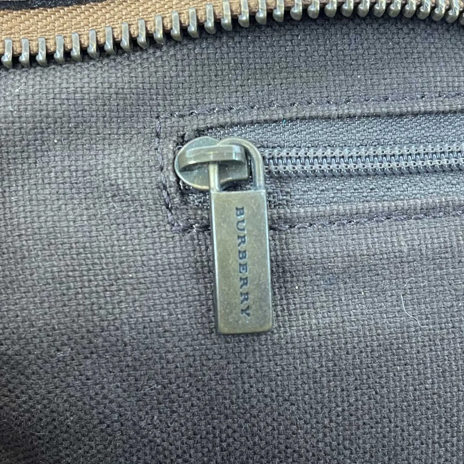 Burberry - Top Handle Bag - Leather Brown Shoulder Bag