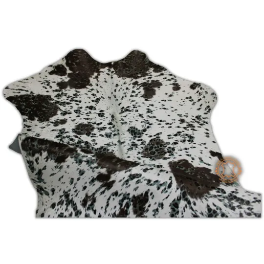 Calfskin with Leopard Print - Size 3ft x 2.5 ft - Premium Quality Calf Hides