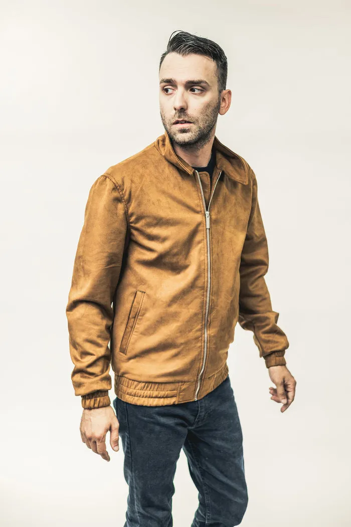 Cameron - Men's Vegan Faux Suede Jacket