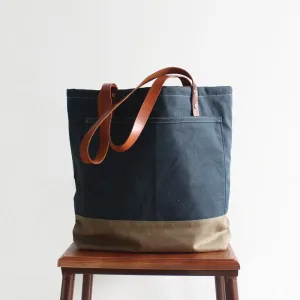 Canvas Tote Bag Handcrafted Shoulder Bag Shopper Bag Handbag