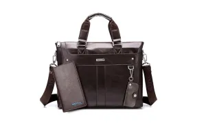 Casual Business Shoulder Leather High Quality Briefcase