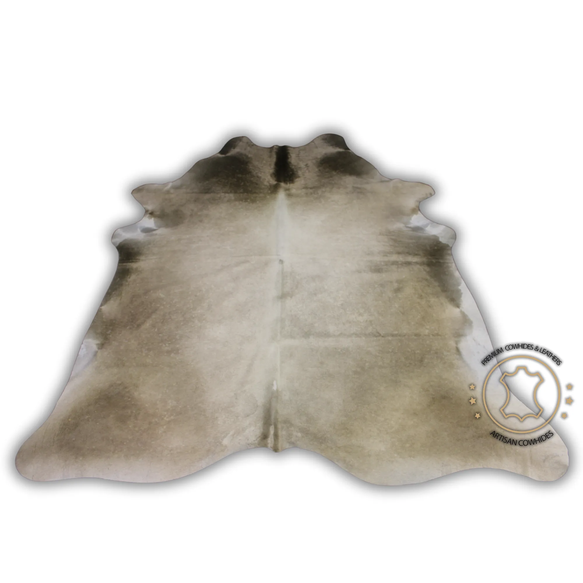 Champagne Cowhide Rug - Size: 8x 7 Ft - Premium Cowhide Rug