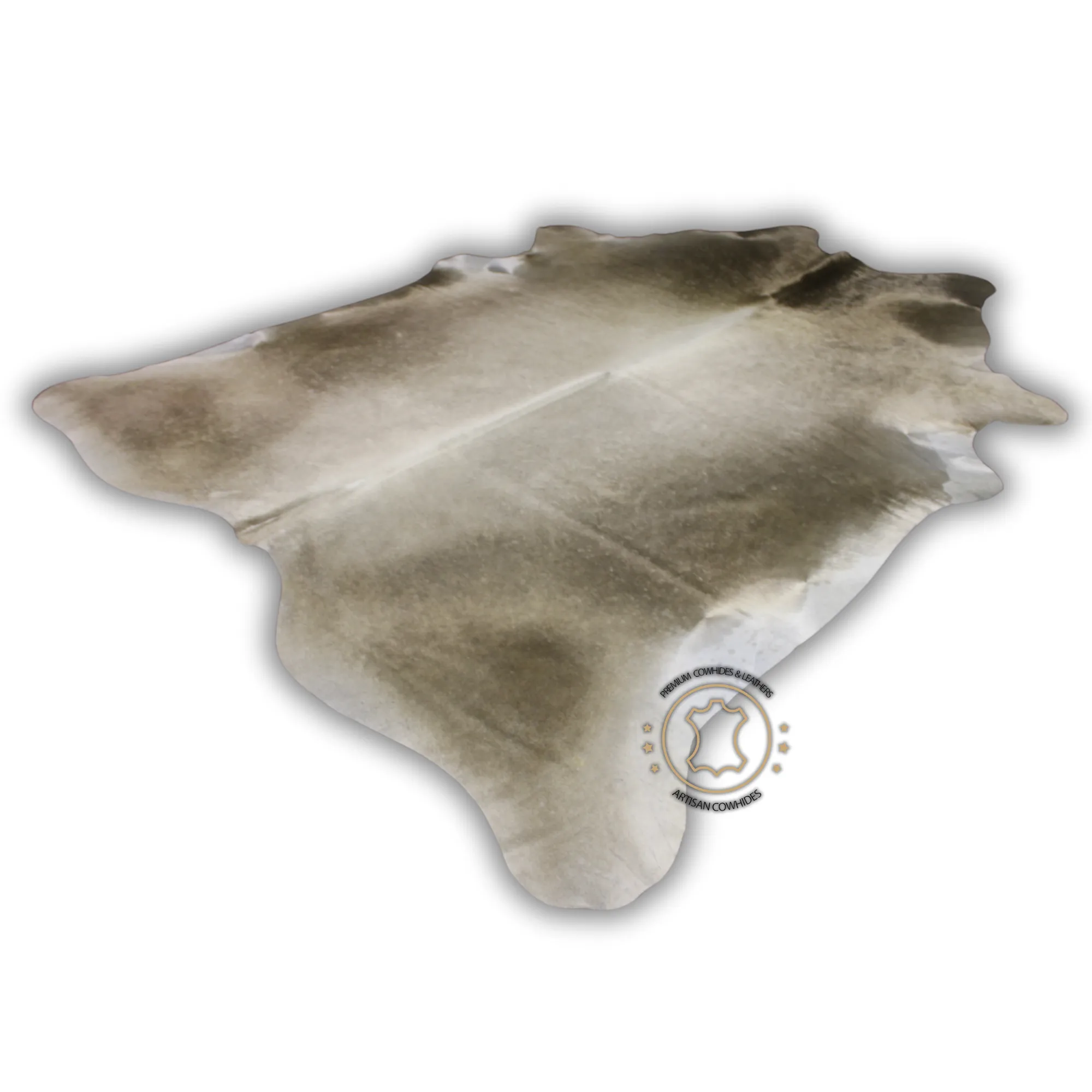 Champagne Cowhide Rug - Size: 8x 7 Ft - Premium Cowhide Rug