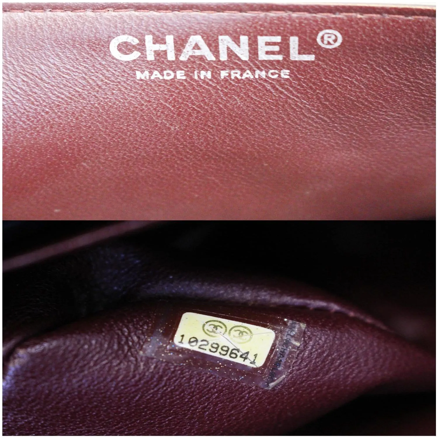 CHANEL 2.55 Reissue Mademoiselle Lock Calfskin Leather Shoulder Bag Grey