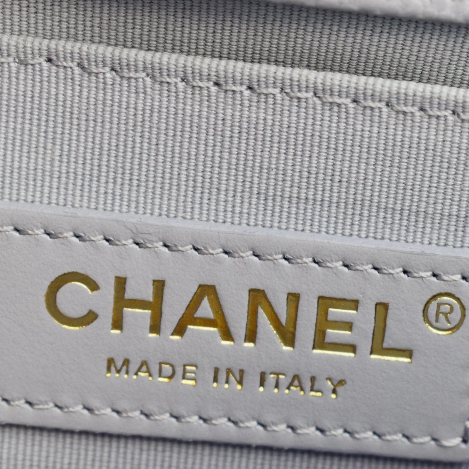 CHANEL CC Boy Small Caviar Leather Shoulder Bag Lavender