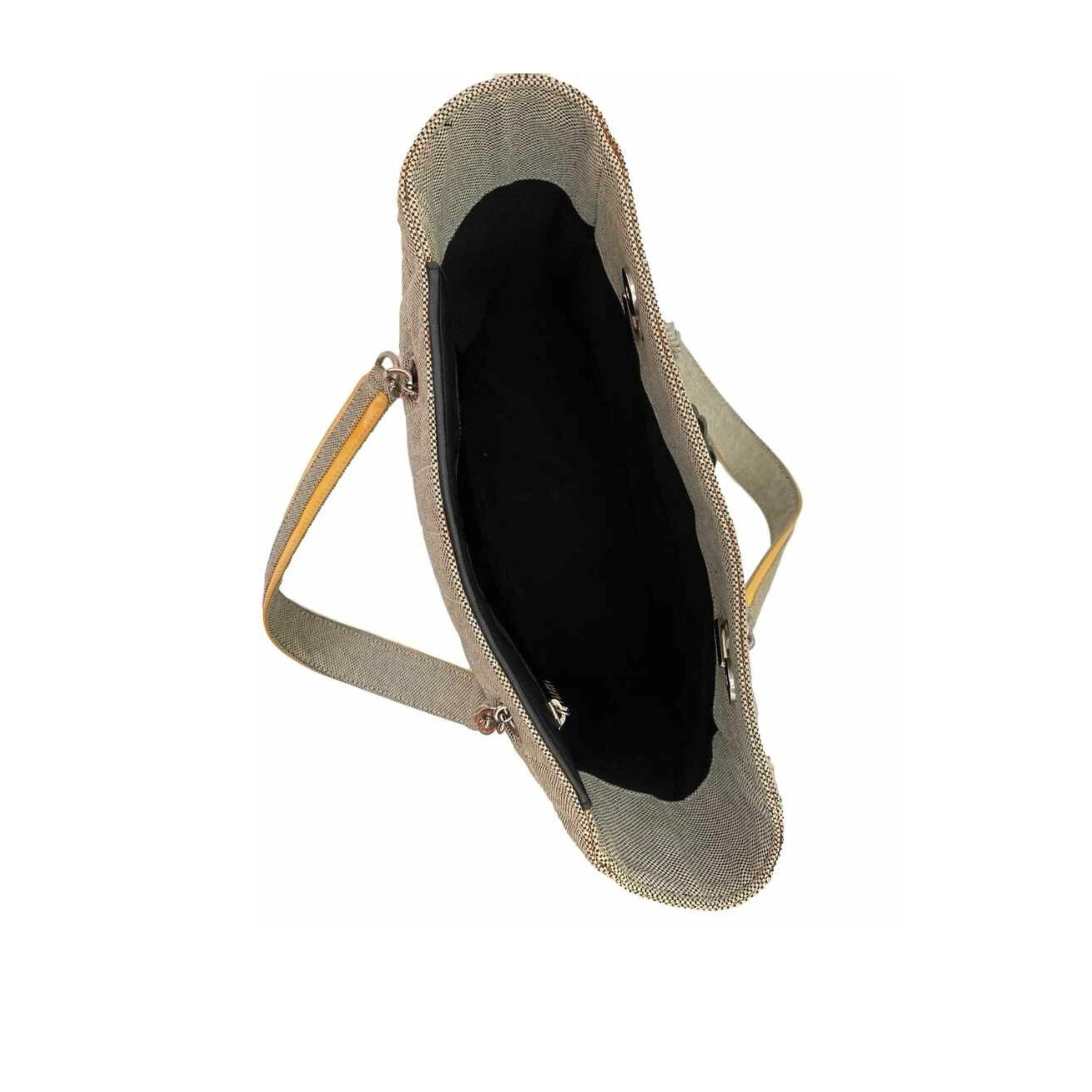 Chanel Grey Logo Small Shoulder Bag