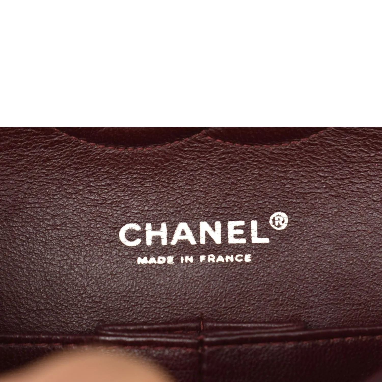 CHANEL Medium Double Flap Lambskin Leather Shoulder Bag Black