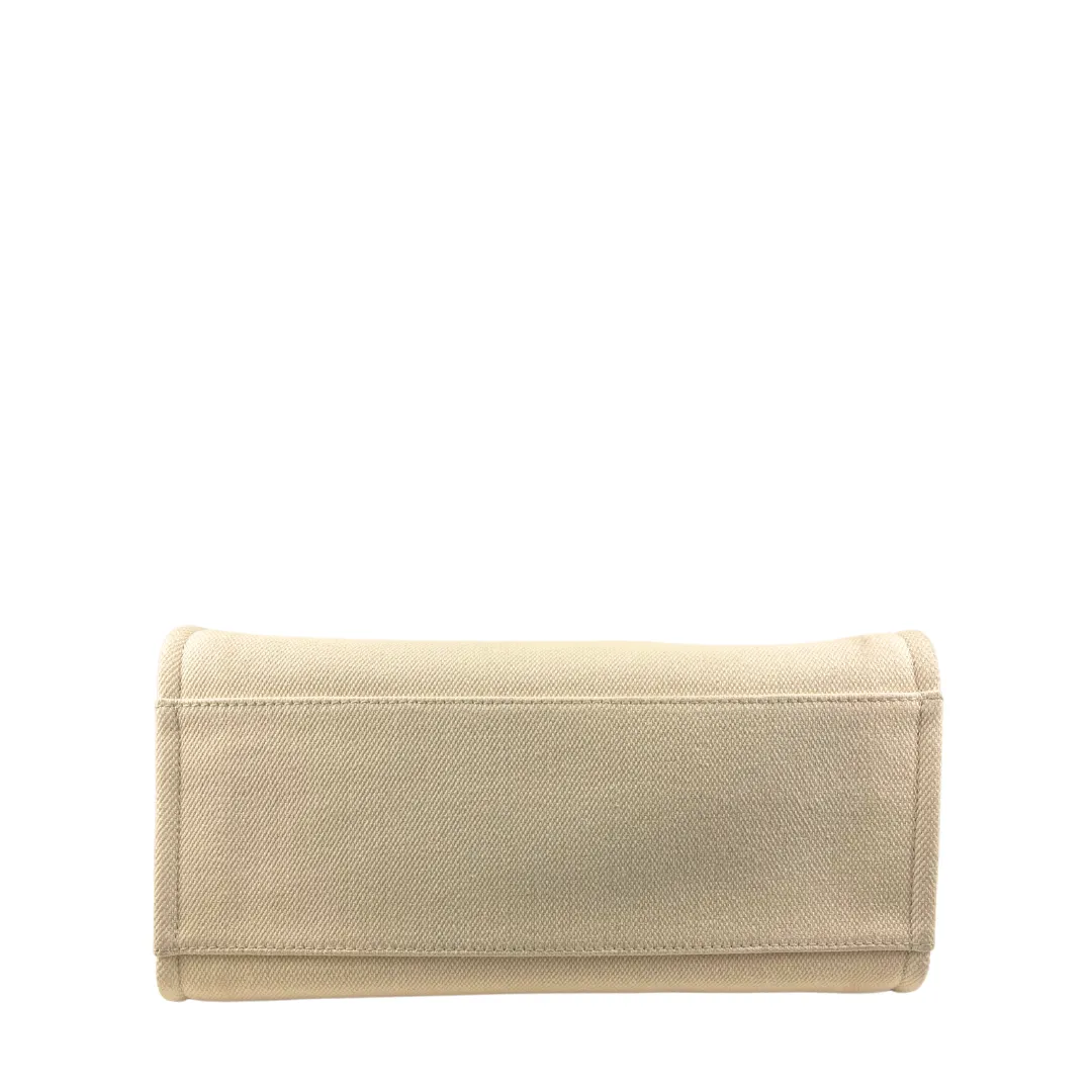 Chanel Pearl Canvas Large Deauville Tote