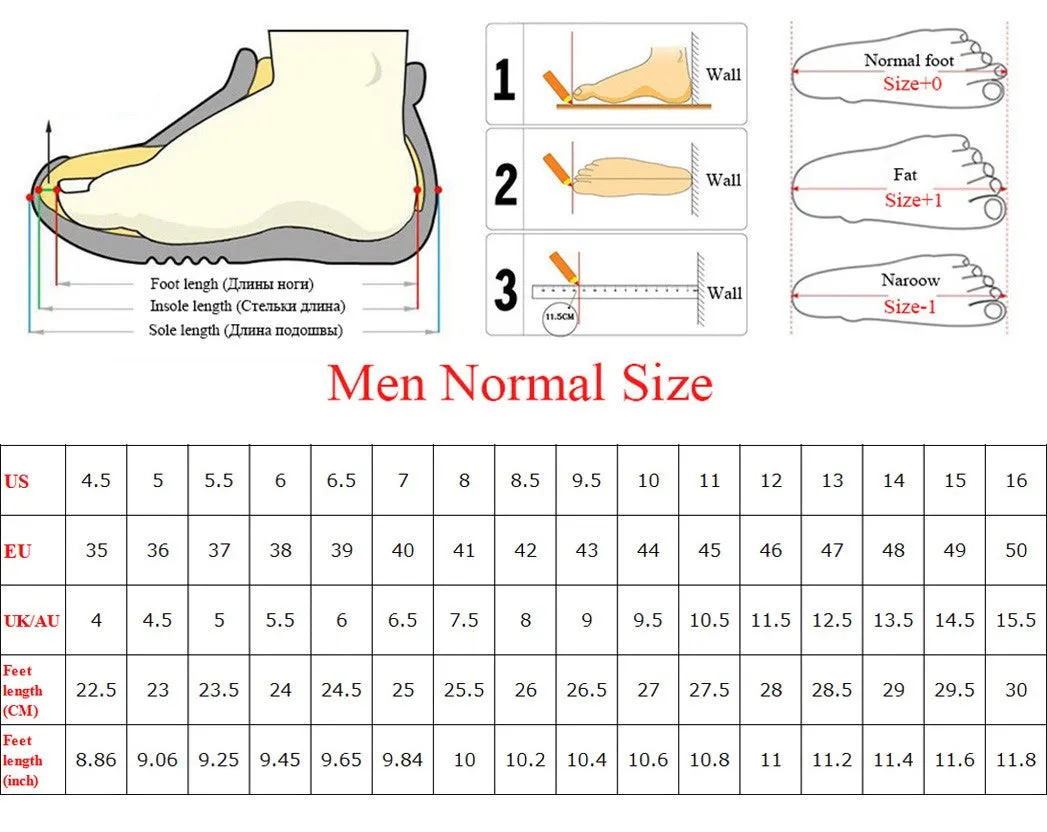 Classic Men's Sandals Summer Genuine Leather