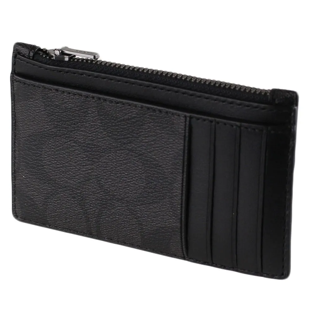Coach Card Case / Pass Case Men's Regular / Business Card Holder Monogram COACH c4281
