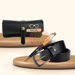 Customized Men's 3 Pcs Combo 3.0 - Black