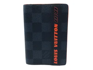 Damier Cobalt Race Pocket Organizer