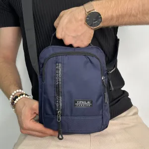 Dark Blue Cross Bag For Men