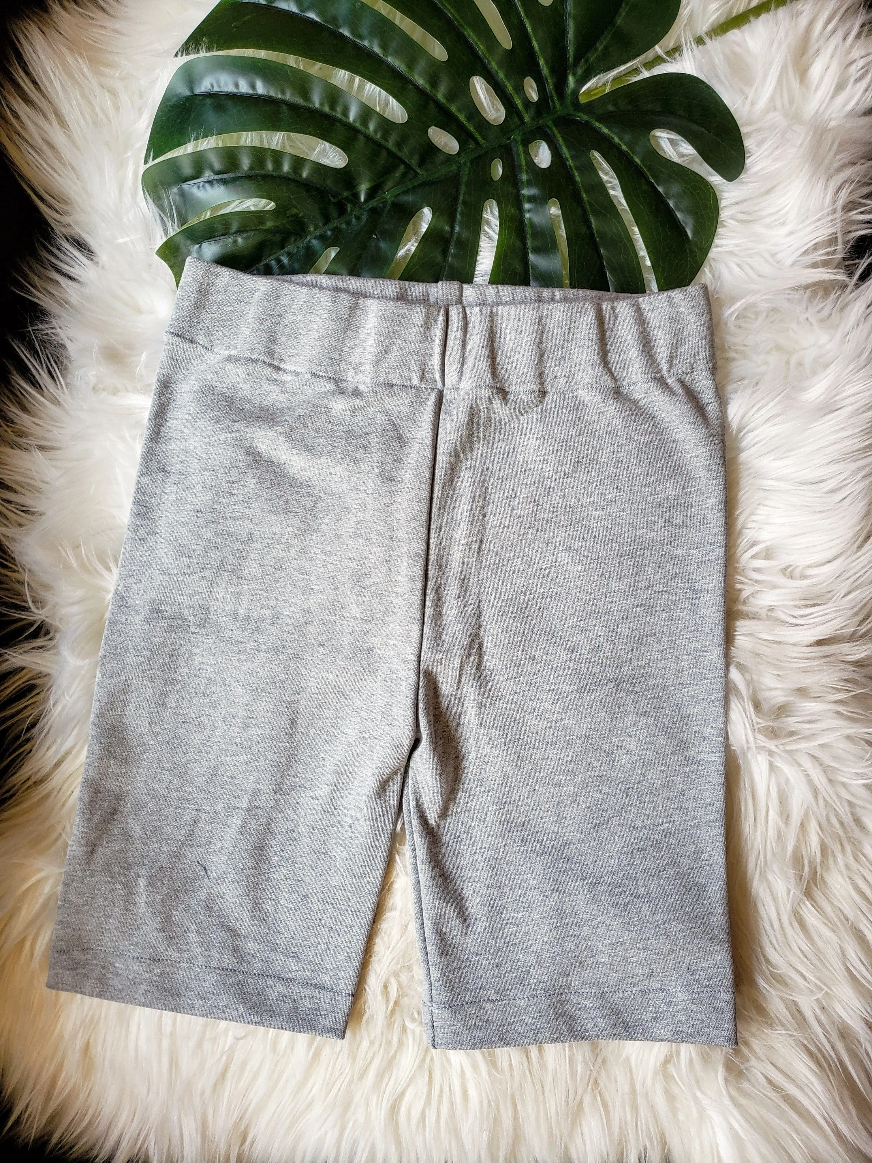 Deadstock Gray Biker Shorts