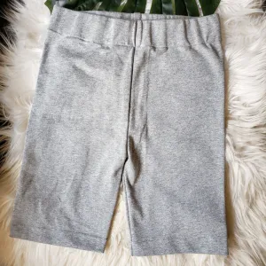 Deadstock Gray Biker Shorts
