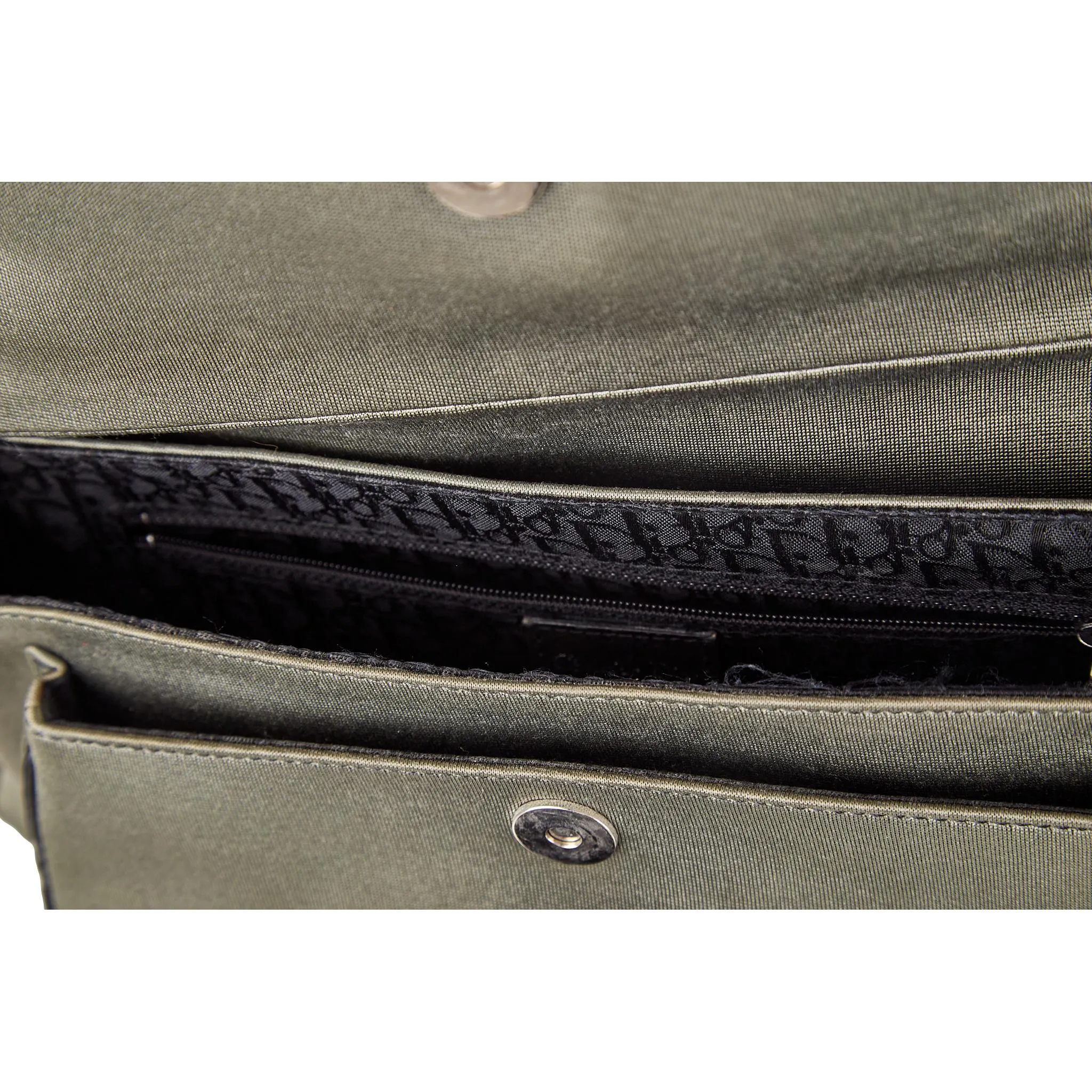 Dior Green Rhinestone Hardcore 2Way Bag