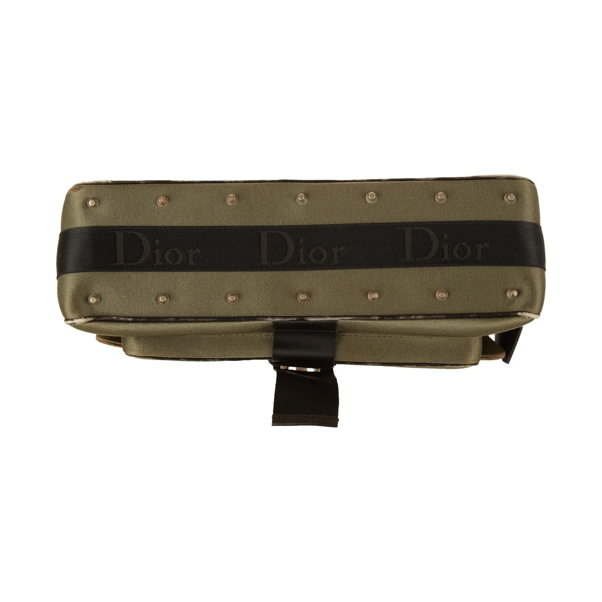 Dior Green Rhinestone Hardcore 2Way Bag