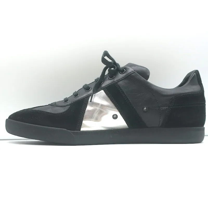 Dior Homme B01 Metallic Low Top Sneakers Black/Silver Size 42.5
