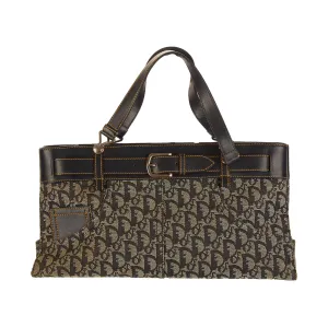 Dior Navy Logo Shoulder Bag