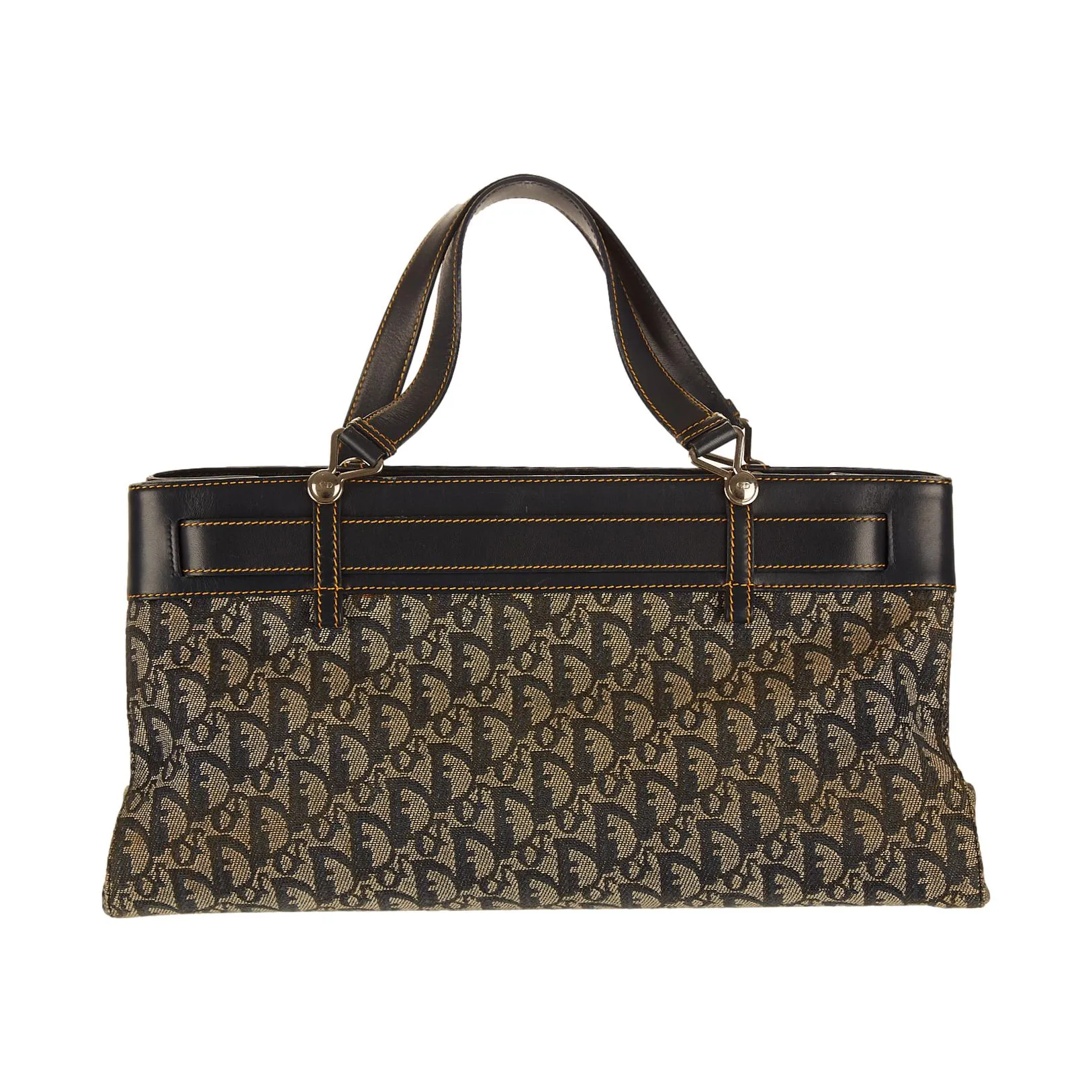 Dior Navy Logo Shoulder Bag