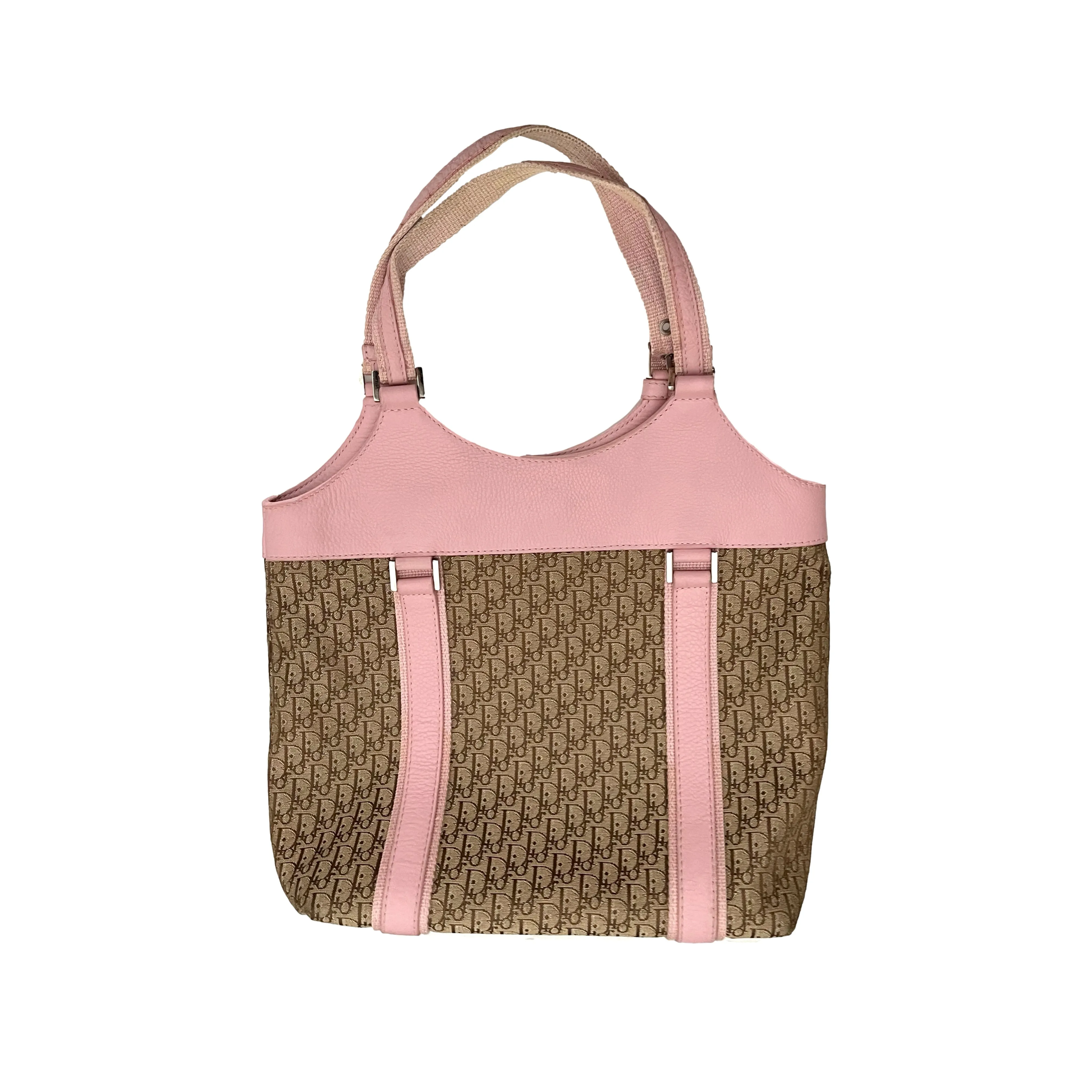 Dior Pink Logo Shoulder Bag