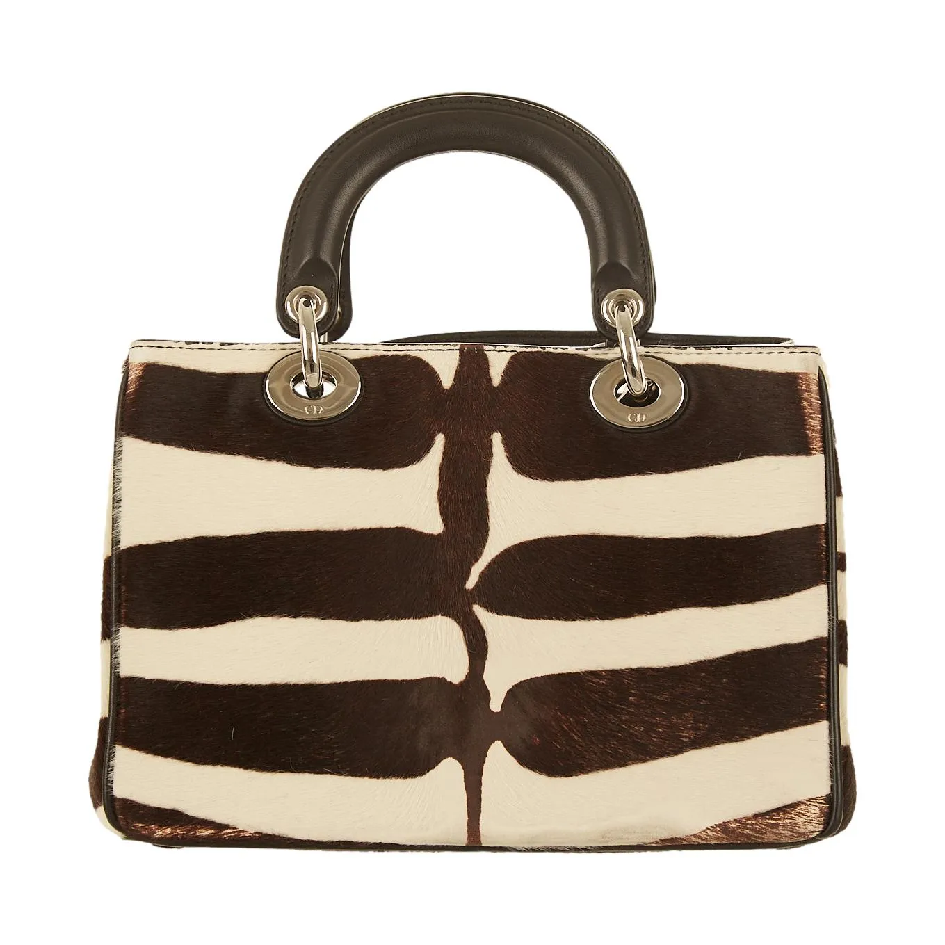 Dior Zebra Print Mini Lady  2Way Bag