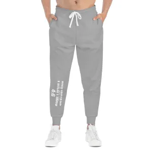 Do Not be Anxious Gray Unisex Athletic Joggers