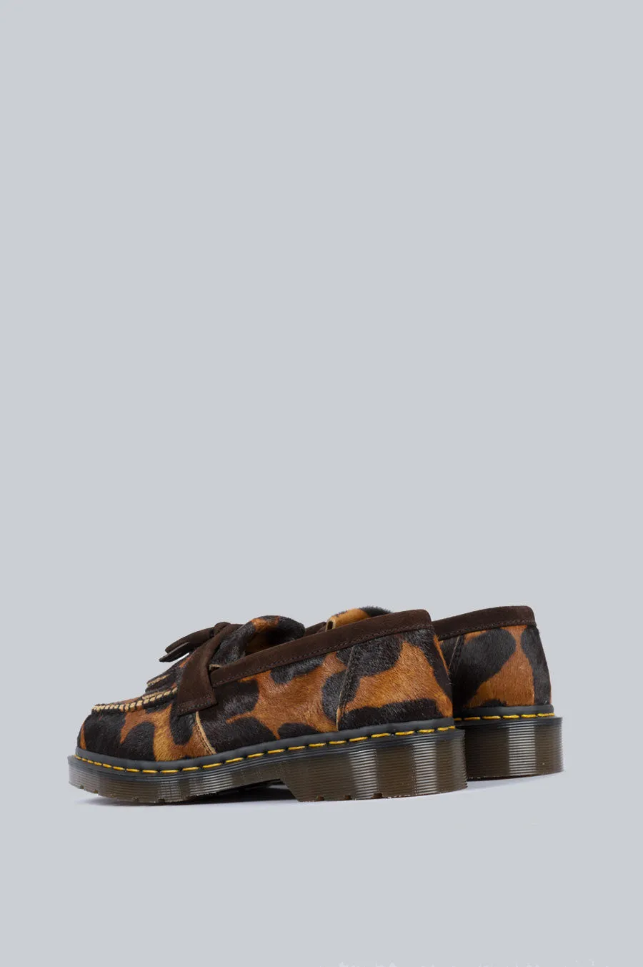 DR MARTENS ADRIAN LOAFER OCELOT DARK BROWN