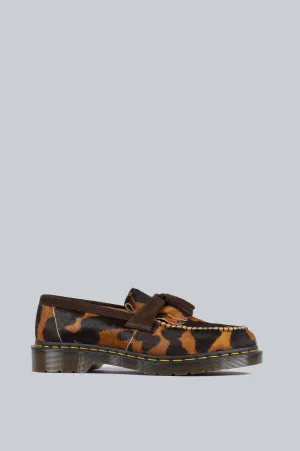 DR MARTENS ADRIAN LOAFER OCELOT DARK BROWN