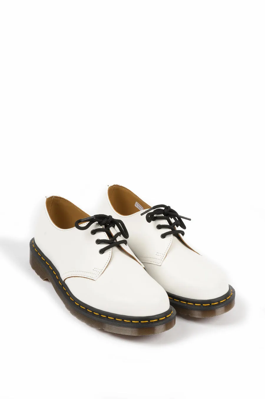 DR MARTENS VINTAGE 1461 WHITE QUILON