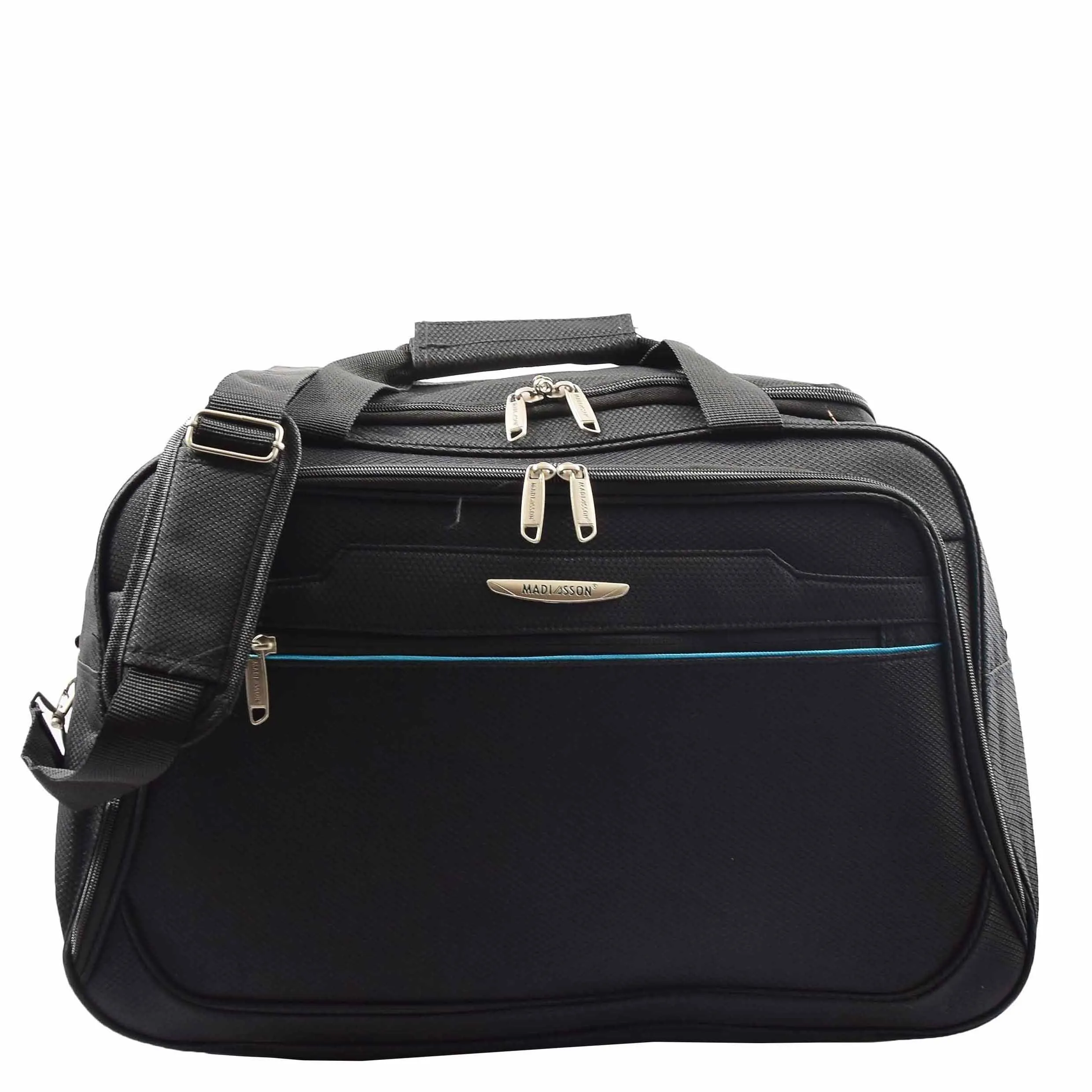 DR621 Spacious Mid Size Weekend Travel Duffle Bag Black
