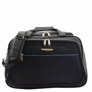 DR621 Spacious Mid Size Weekend Travel Duffle Bag Black