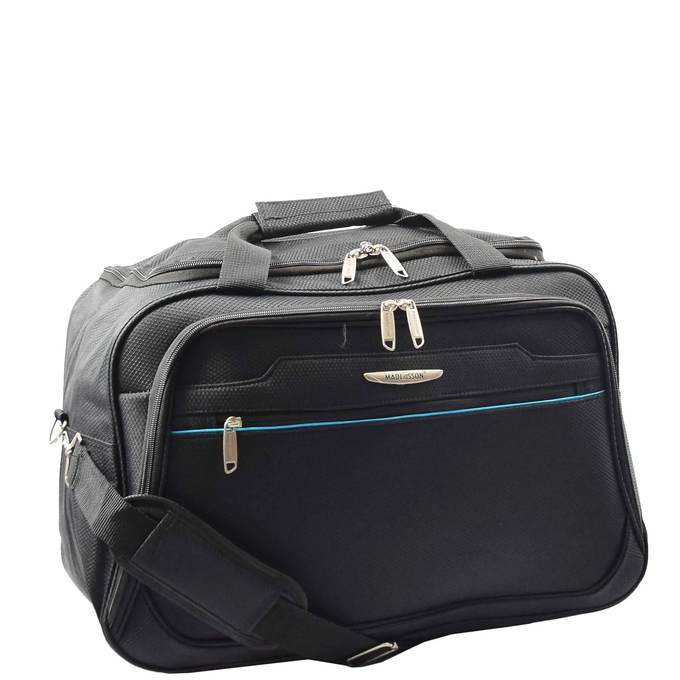 DR621 Spacious Mid Size Weekend Travel Duffle Bag Black