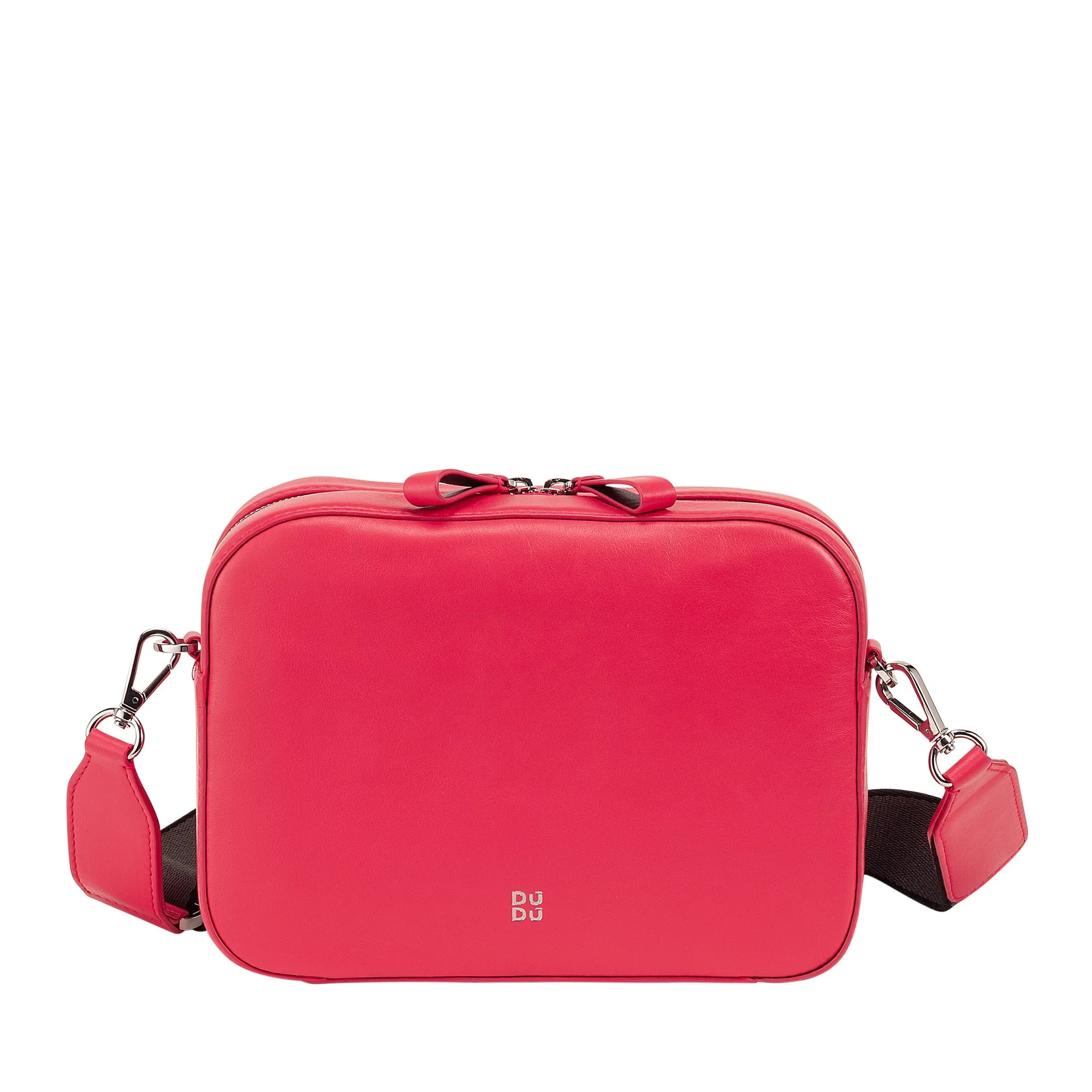 DUDU BRAKE BROW BAG SMALL IN LEATHER, BAG Room with detachable strap, compact elegant leather handbag