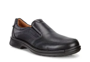 ECCO Men's 500114 Fusion II Black Leather Slip On Casual Shoe