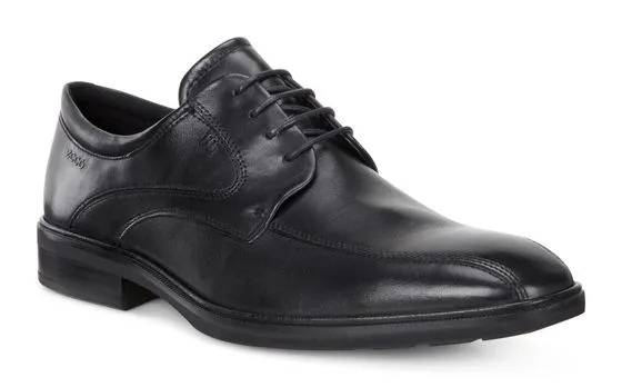 ECCO Men's 623034 Illinois Black Leather Comfort Lace Up Oxford Shoe