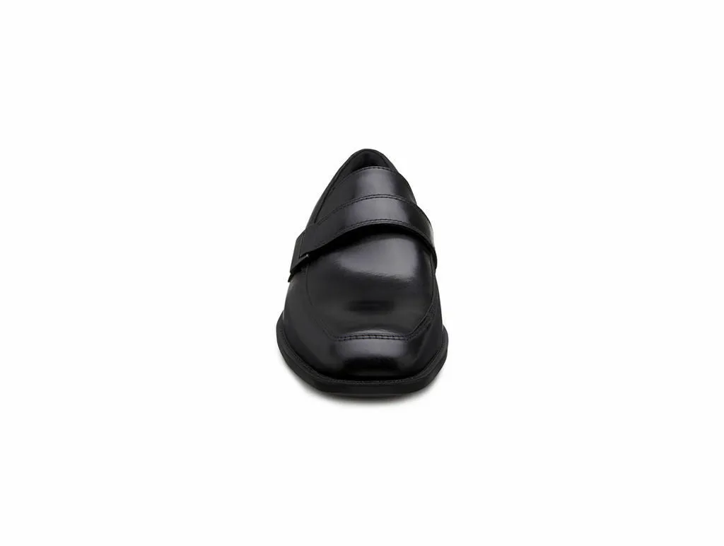 ECCO Men's 632554 Edinburgh Black Leather Slip-On Loafer