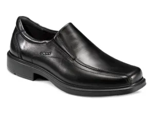 Ecco Men's Helsinki 50134 Black Leather Slip On Dress Shoe