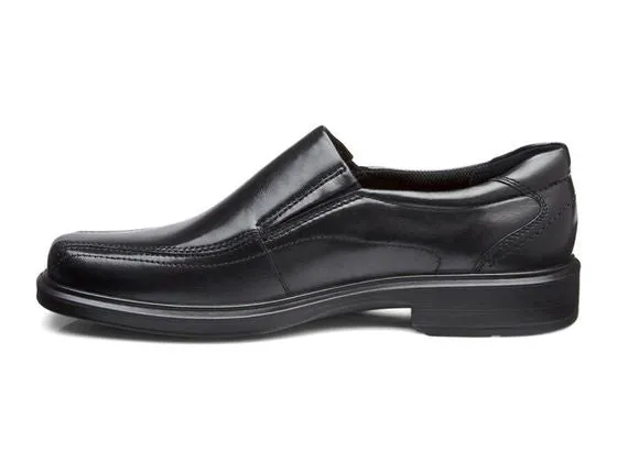 Ecco Men's Helsinki 50134 Black Leather Slip On Dress Shoe